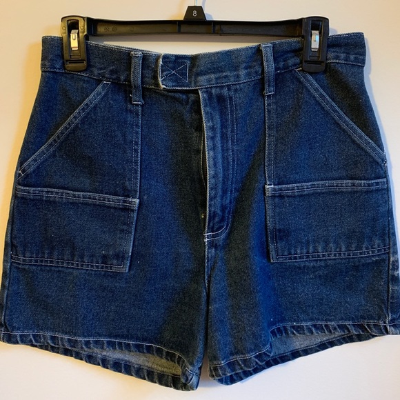 The Blues Pants - Dark blue denim shorts